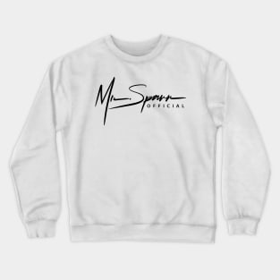 Mr. Spann Black Crewneck Sweatshirt